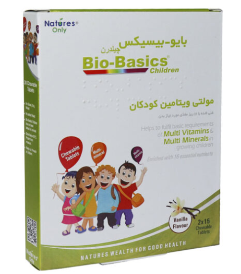 قرص بایو بیسیکس چیلدرن 30 عددی نیچرز اونلی
