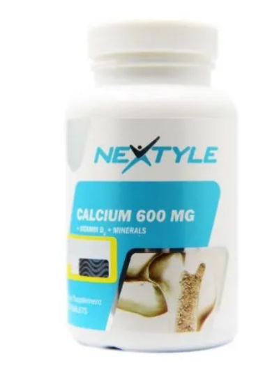 قرص نکستایل کلسیم 600 میلی گرم + ویتامین د + مینرال 60 عددی6